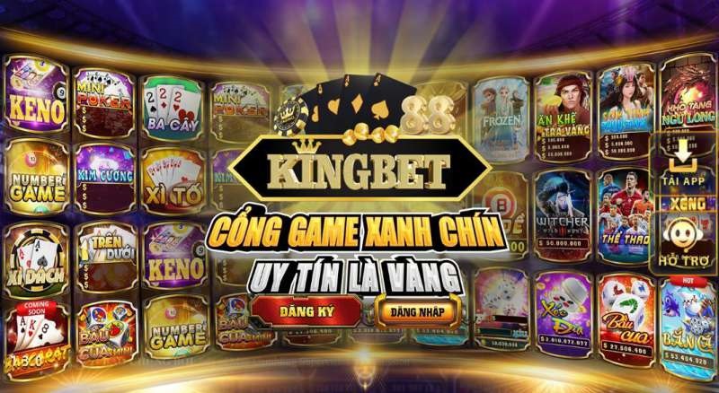 Kho game giải trí hấp dẫn tại KingBet88
